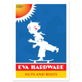 Eva Skateboards Nuts And Bolts Poster