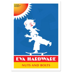Eva Skateboards Nuts And Bolts Poster