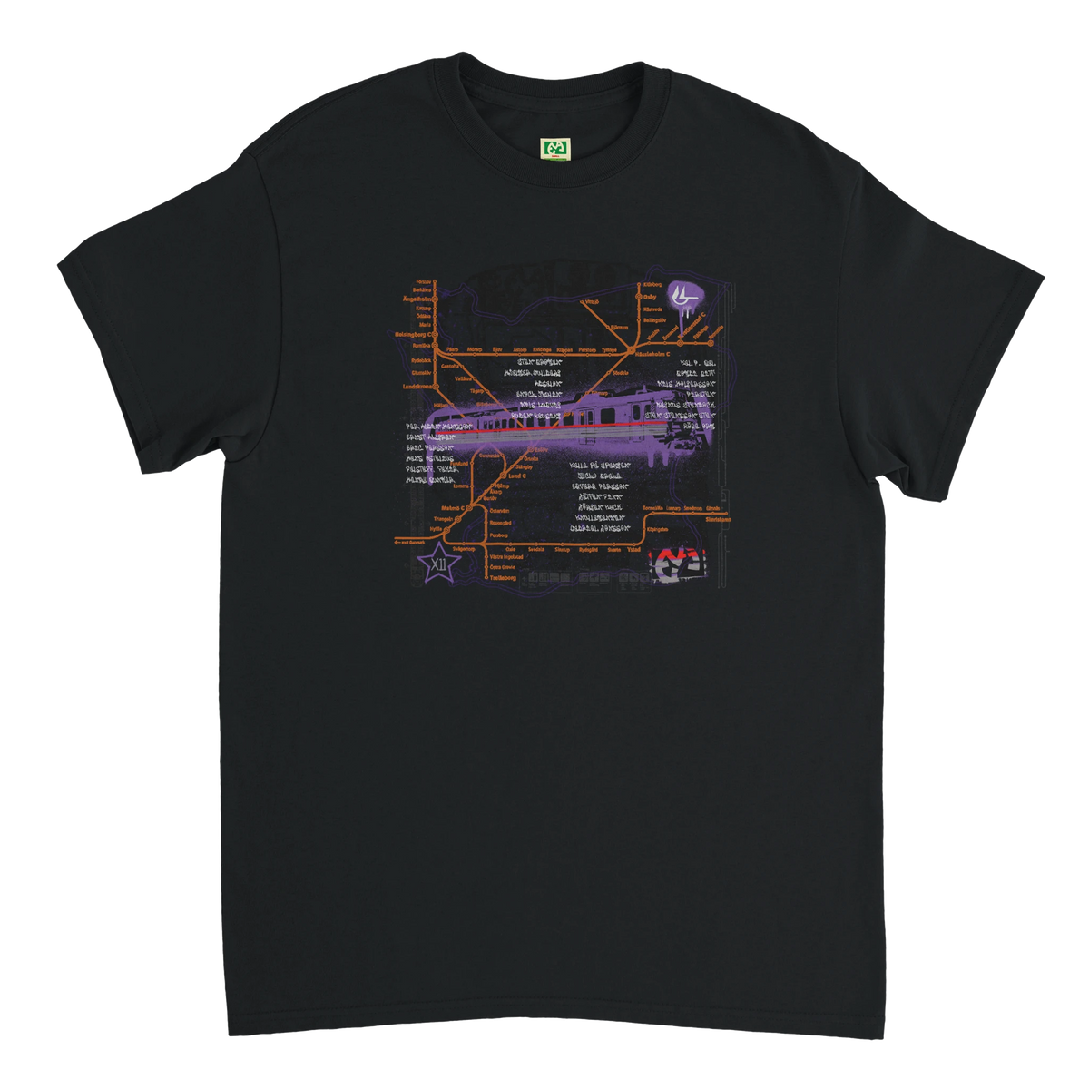 Eva Skateboards X11 Motorvagn T-Shirt