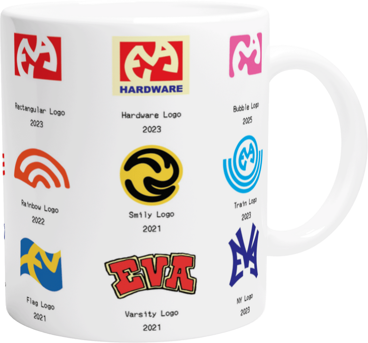 Eva Logo History Mugg