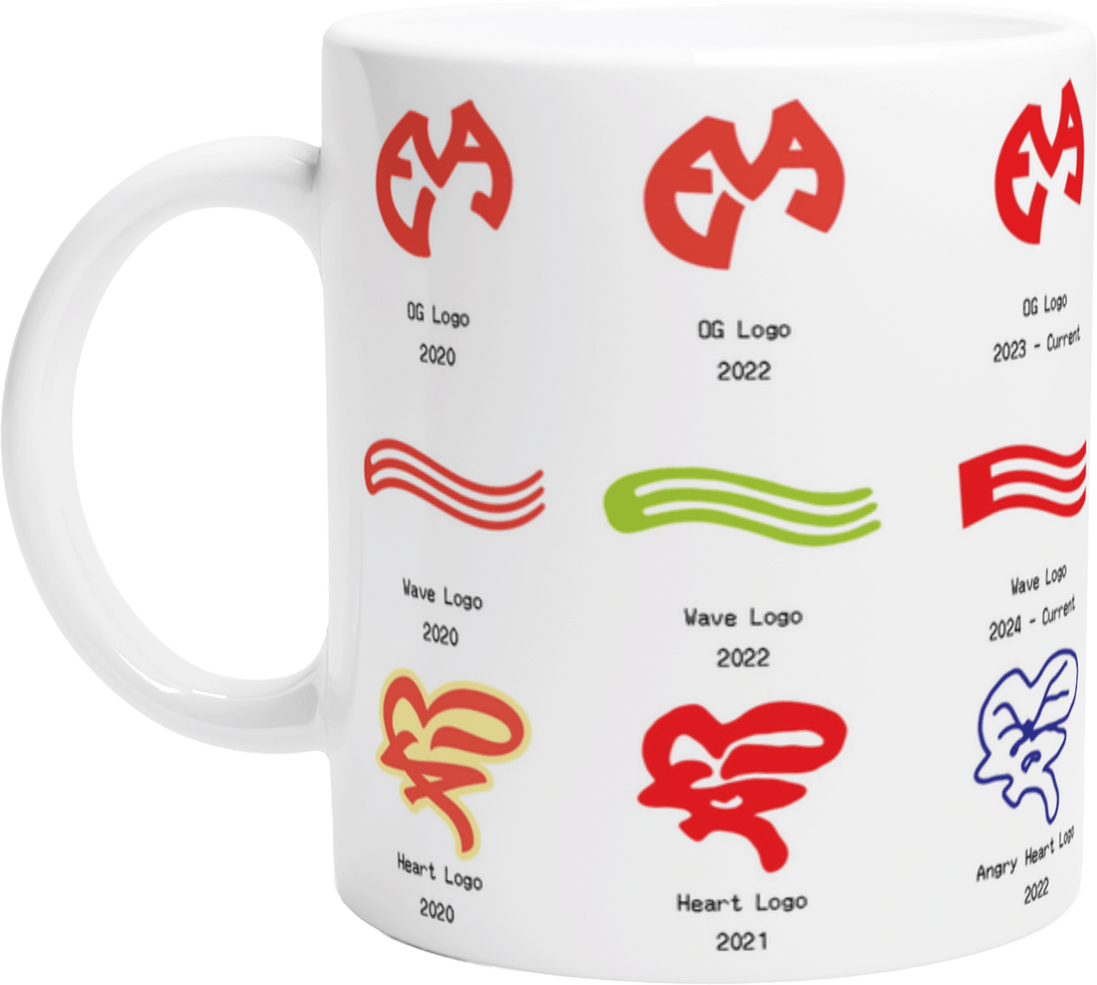 Eva Skateboards Eva Logo History Mugg