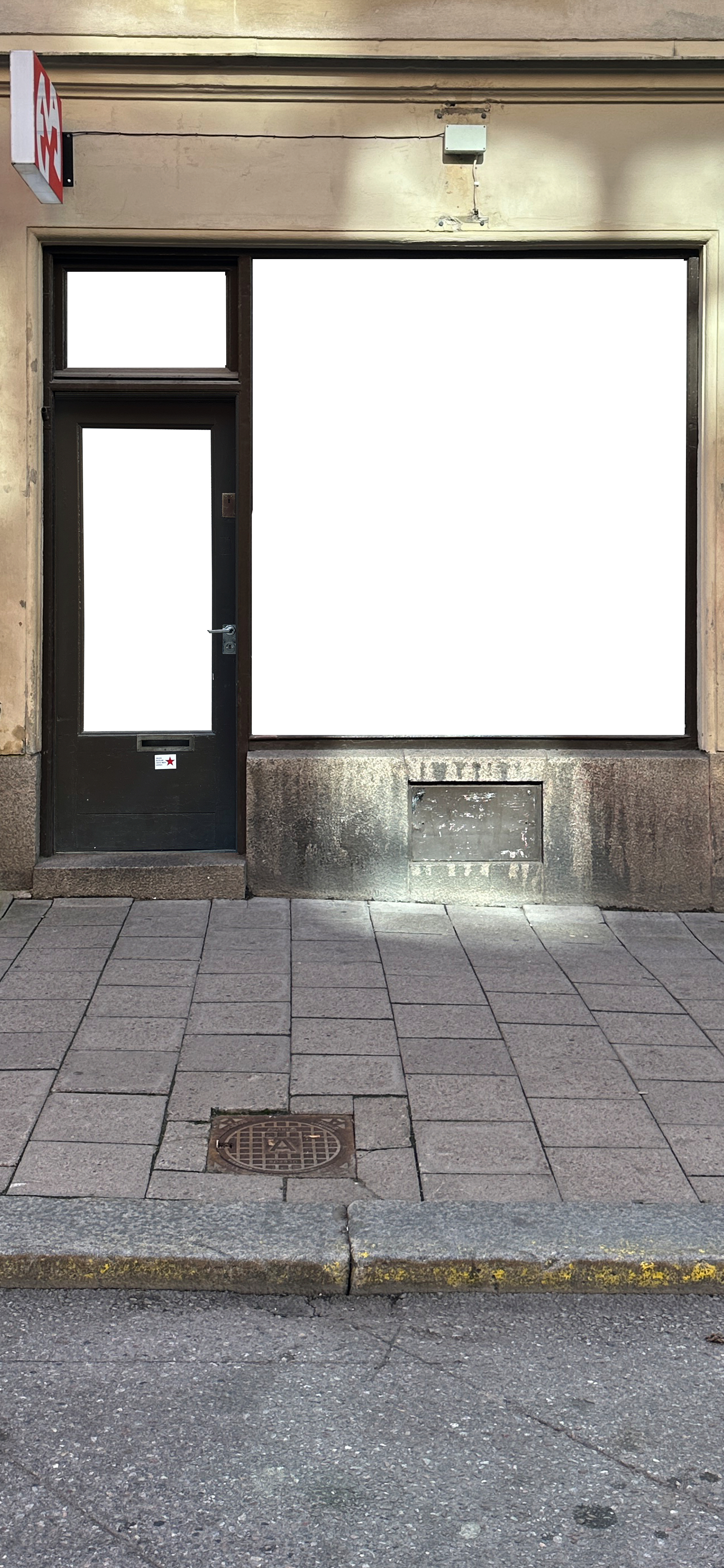 Eva Hardware popup shopfront